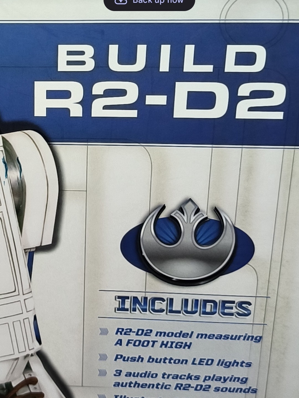 Star Wars Build R2-D2 Model Kit New In Box - Picture 5 of 5